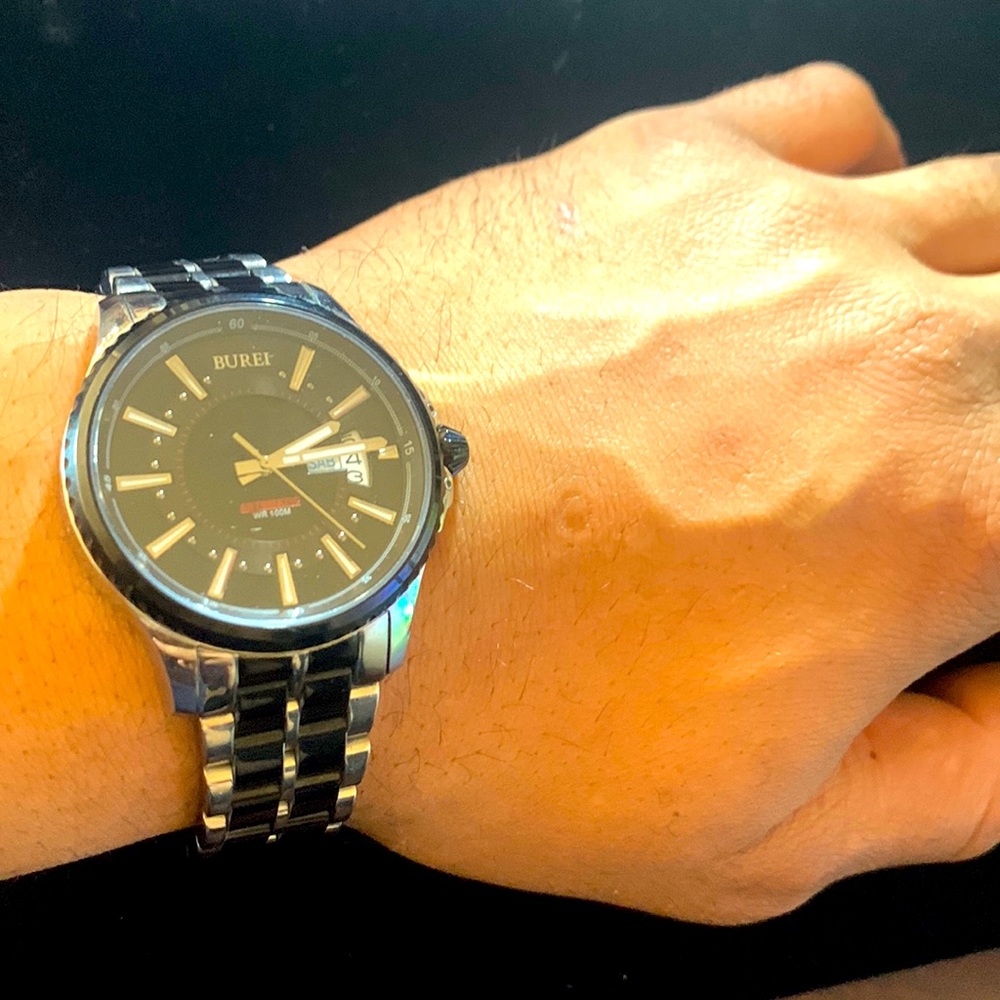 Very nice BUREI AUTOMATIC WATCH 👌🏽